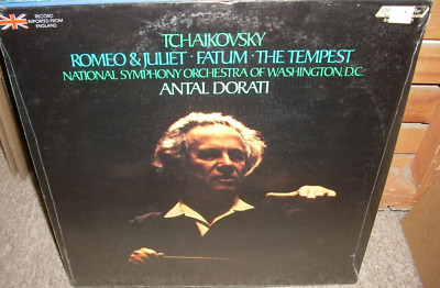 DORATI / TCHAIKOVSKY romeo & juliet / fatum / tempest ( classical ) SEALED 