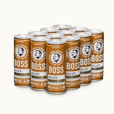 Suntory Boss Coffee Iced Latte 237ml × 12