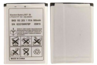 BST36 NEU Ersatz Akku für Sony Ericsson W200 W200i T280i Z310 K310 Z550i