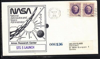 Space Shuttle STS-5 Start Ames Research center, Montain View 11.11.82