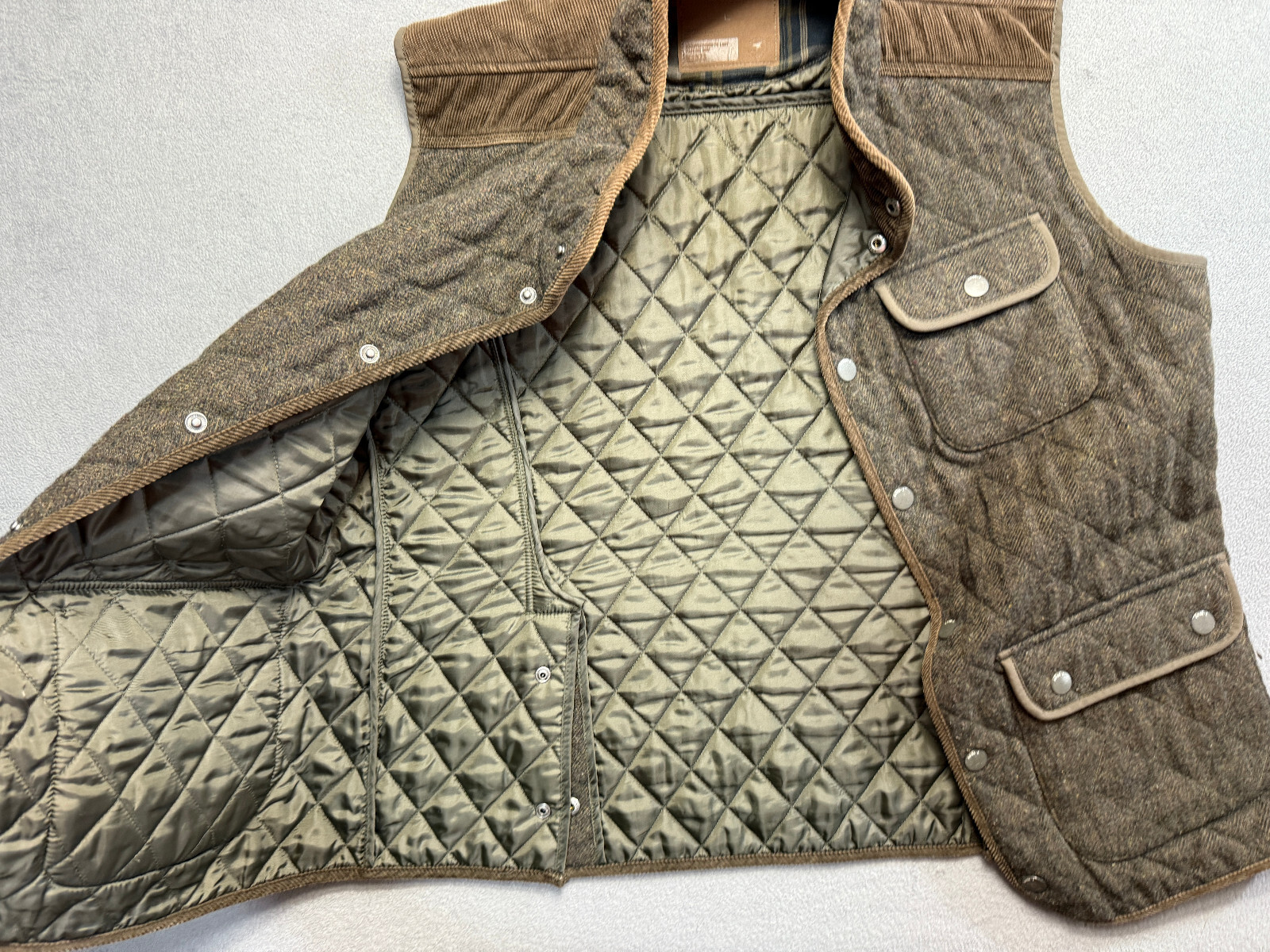 NEXT Authentic Custom Designed Wool Blend Vest Wa… - image 5