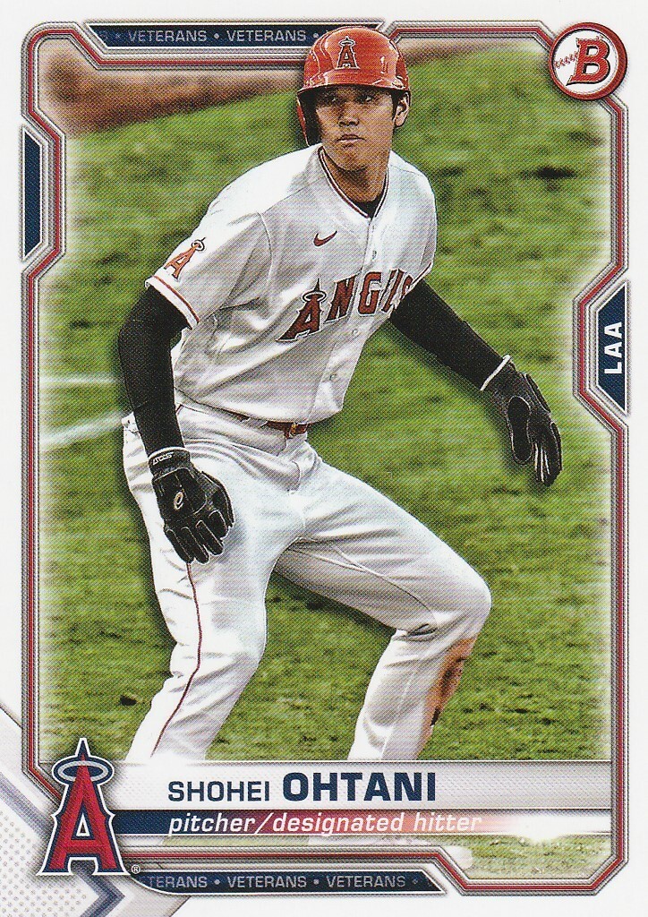 SHOHEI OHTANI 2021 BOWMAN CARD 85 LOS ANGELES ANGELS LIST 4 | eBay