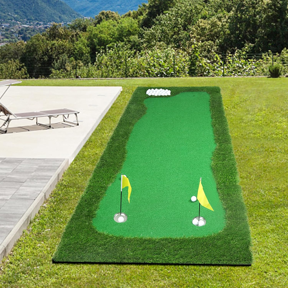 Golf Putting Green Indoor 3.3X10 Ft Large Golf Putting Mat Professional