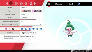 Mime Jr Square Shiny 6iv Filter Pokemon Sword And Shield Ebay