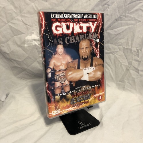 ECW Guilty As Charged '99 - Delta - DVD - Region 0 - getestet und funktionsfähig