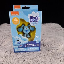 Nickelodeon Blue's Clues Card Game with Figure, for Families and Kids Ages 3 and