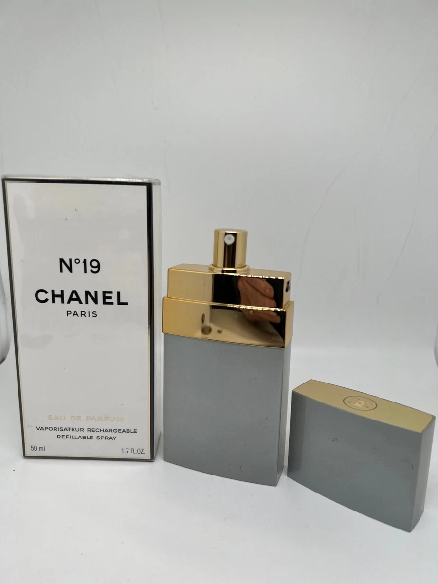 *FRANCE* CHANEL N.19 1.7 FL oz/ 50 ML Eau De Parfum Refillable Spray Sealed  Box