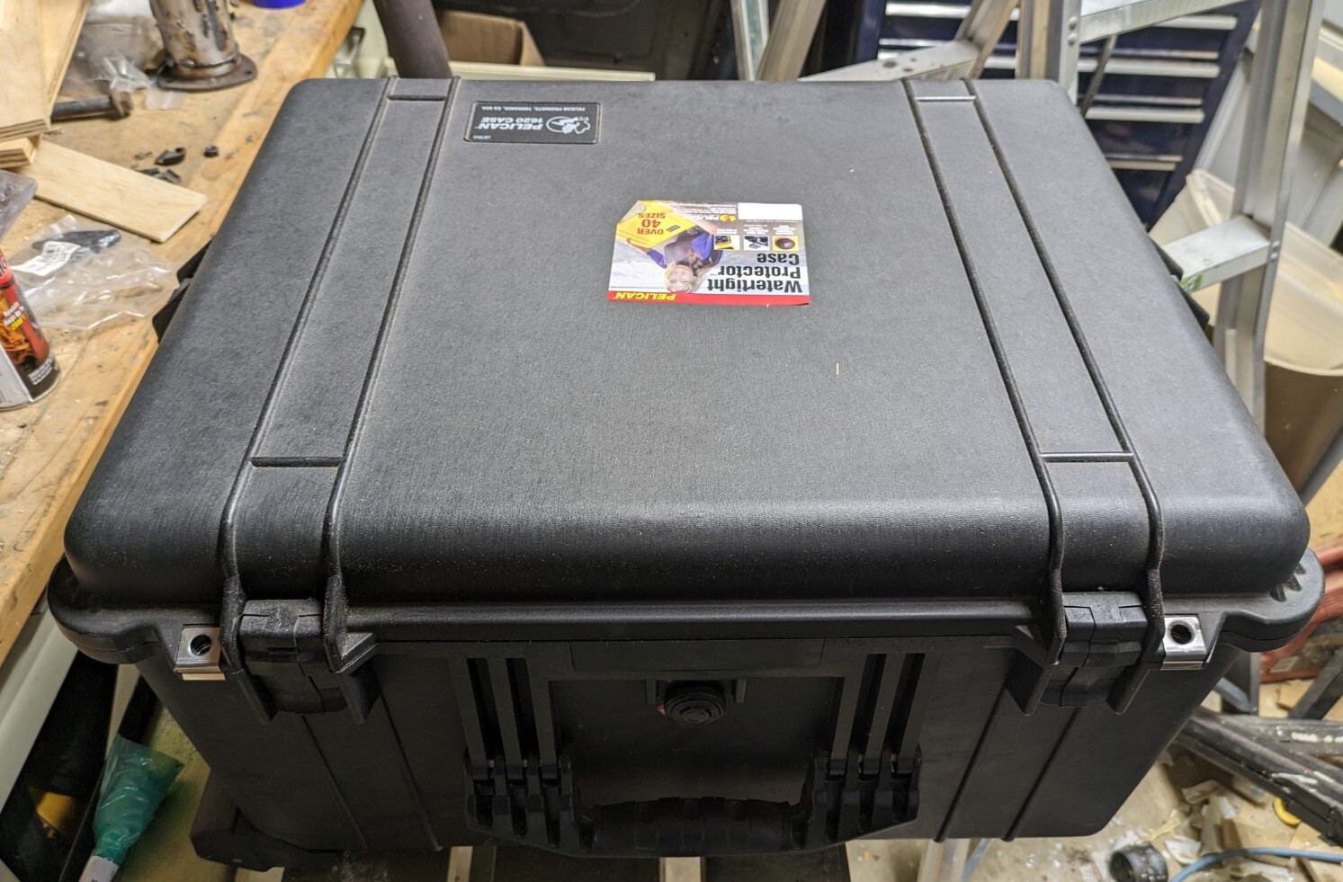 Pelican Case 1620 Hard Case With Foam Black Hard Rolling Travel Case eBay