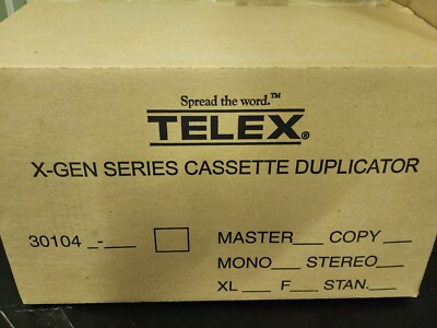 VOLUME TOX ORIGINAL セット TELEX X-GEN STEREO COPY EXPANSION | eBay
