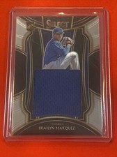 2021 Select Brailyn Marquez Rc Jumbo Jersey Chicago Cubs