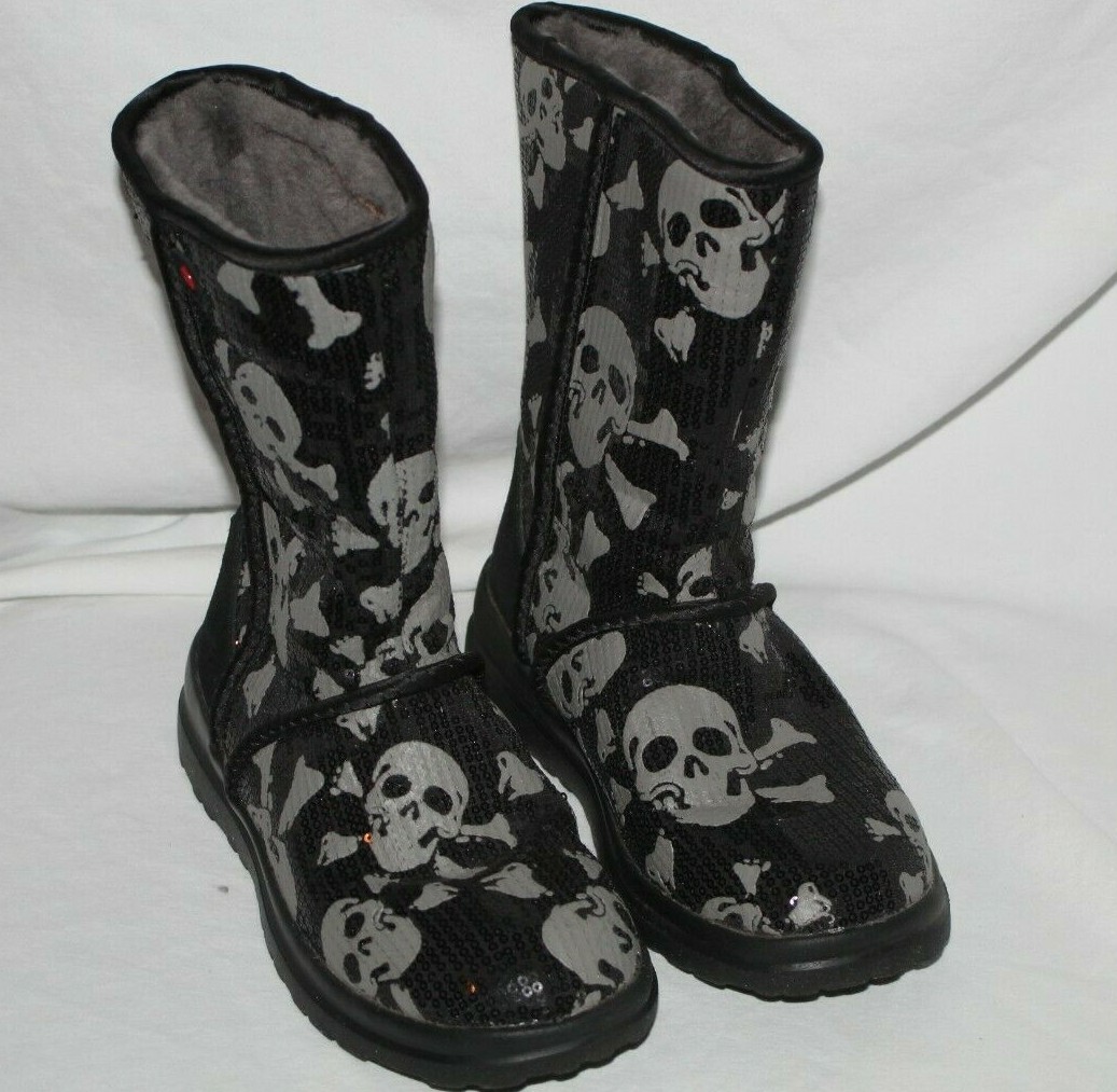 i heart ugg skull slippers