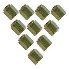 BRAKE FITTINGS 10mm x 1mm FEMALE NUT PIPE ENDS 10 pack