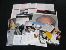 JOHNNY CASH magazine clippings  