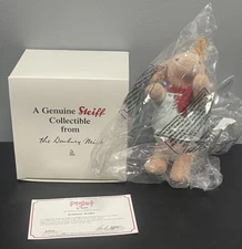 Brand New In Original Packaging STEIFF Mohair 667367 Winnie the Pooh PIGLET Rare