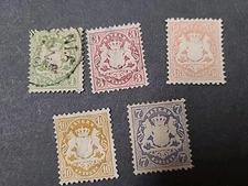 APC 2976 Bavaria sc#33-34 used 35-37 mint scv $91.25