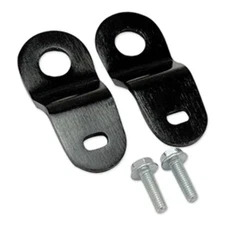 GKTECH S13 240sx CNC Machined top Radiator brackets - Black