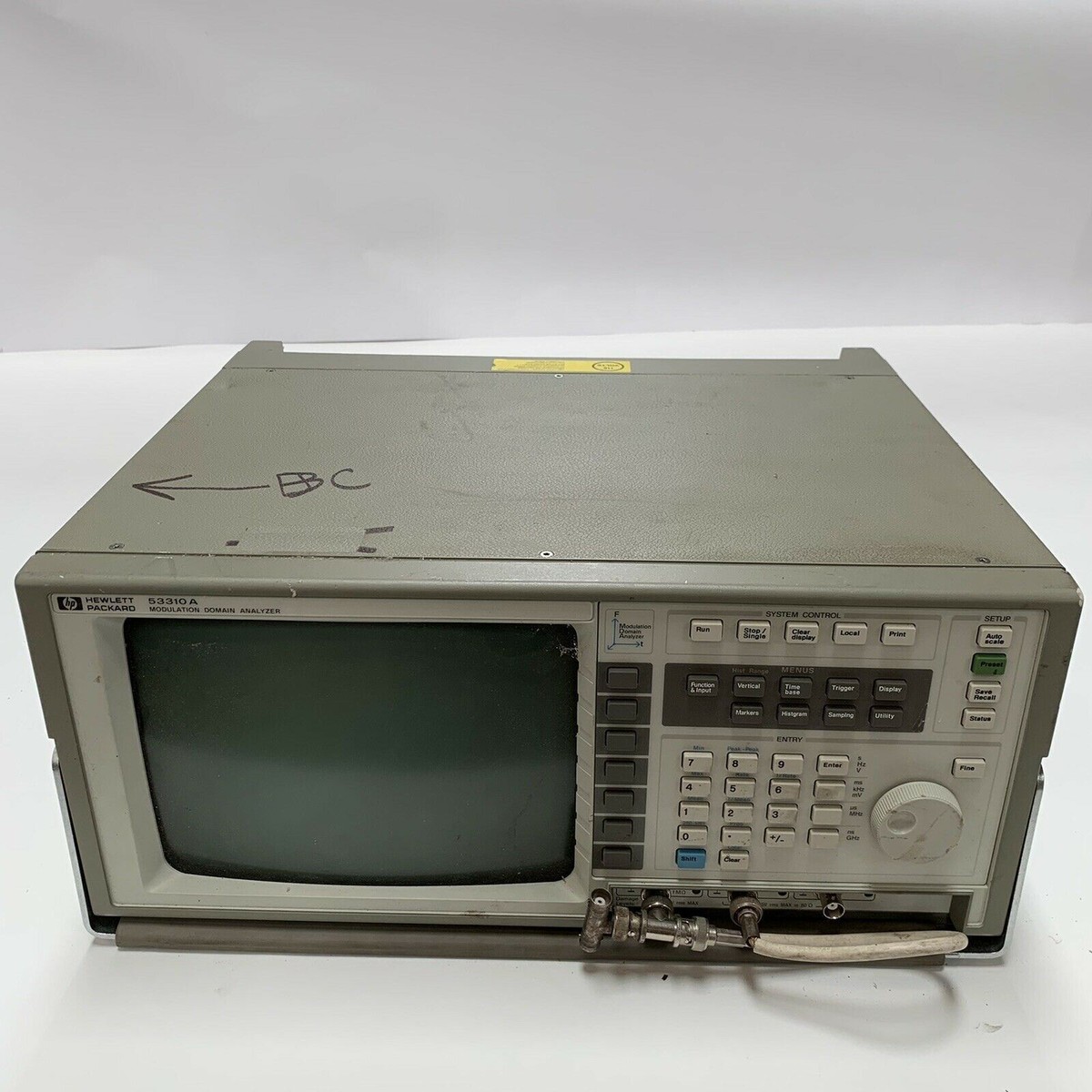 HP 53310A MODULLATION DOMAIN ANALYZER モジュレーション HP 53310A MODULLATION DOMAIN ANALYZER モジュレーション