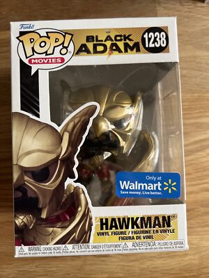 DC Black Adam Hawkman 1238 Walmart Exclusive Funko Pop OVP Neu New
