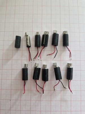 10x Mini 4mm Motor Vibration DC 3V 3.7V 4.2V Ultra Vibrationsmotor