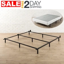 Base De Cama Para Box Spring King Size Marco Plataforma Metal 7 Inch En Oferta