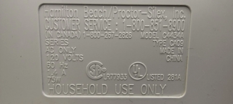 Abridor de latas Proctor Silex debajo del gabinete espaciador C4434 ahorro de espacio probado Foto 3 de 3