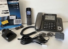 Panasonic KX-TGF320E Corded/Cordless Phone Combo with Answer Machine BOXED