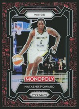 2024 Panini Prizm Monopoly WNBA #49 Natasha Howard Classic Icons Red Prizm