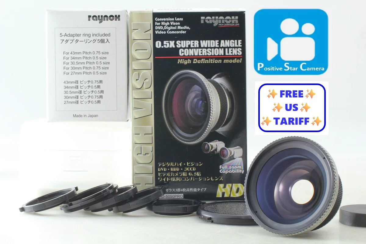 Raynox Wide Angle Camera Lens for sale | eBay