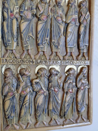 Handgefertigte Wachstafel mit 12 Aposteln 3D religiös christlich - Bild 9 von 11