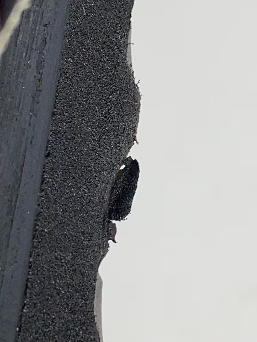 Jutta Neumann Python Pattern Belt Sandals Us8 Blk… - image 6