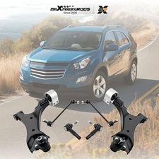 6Pcs Front Lower Control Arms LH RH for 2010-2015 2016 Chevrolet Equinox LTZ AWD