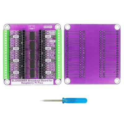 Breakout Board Fits Raspberry Pi Pico 1/2 W H WH GPIO LED Terminal Block HAT