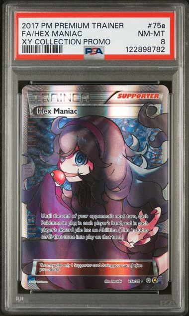 PSA 8 Hex Maniac 75a/98 XY Collection Promo | eBay