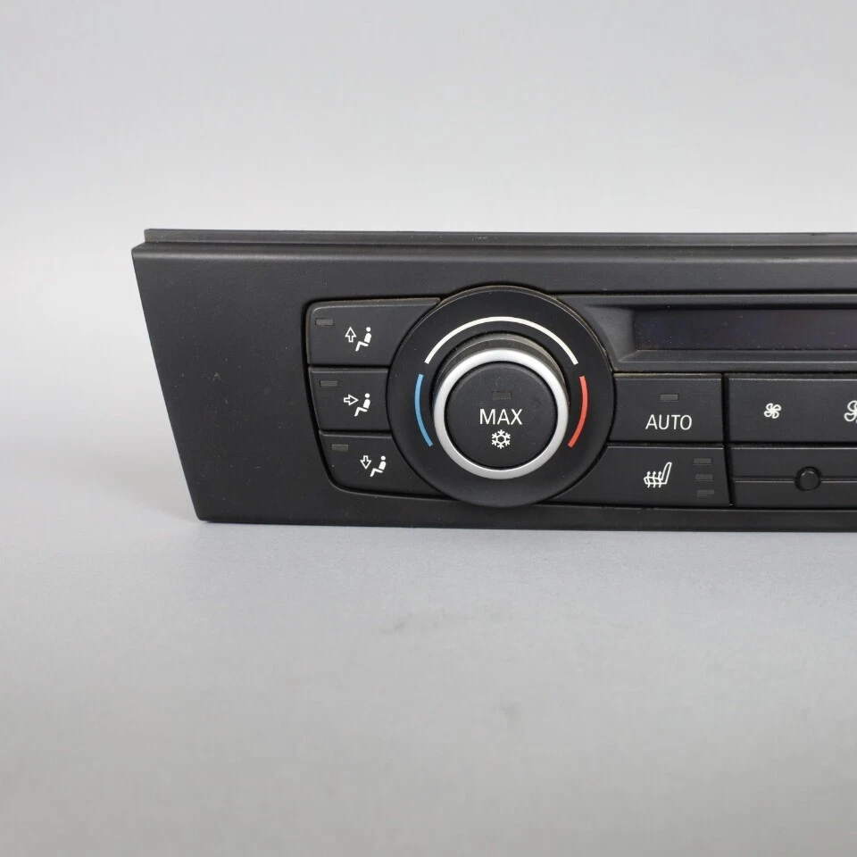 Panel de control de clima 10-13 BMW 128i 135i 328i 335i M3 X1 64119250393 OEM usado Foto 2 de 4