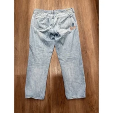 Pilcro and the Letterpress Slim Boyfriend Jeans Wash Size 29 Patched Distressed