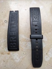 Original Breitling Diver Pro Kautschuk Armband schwarz 22mm