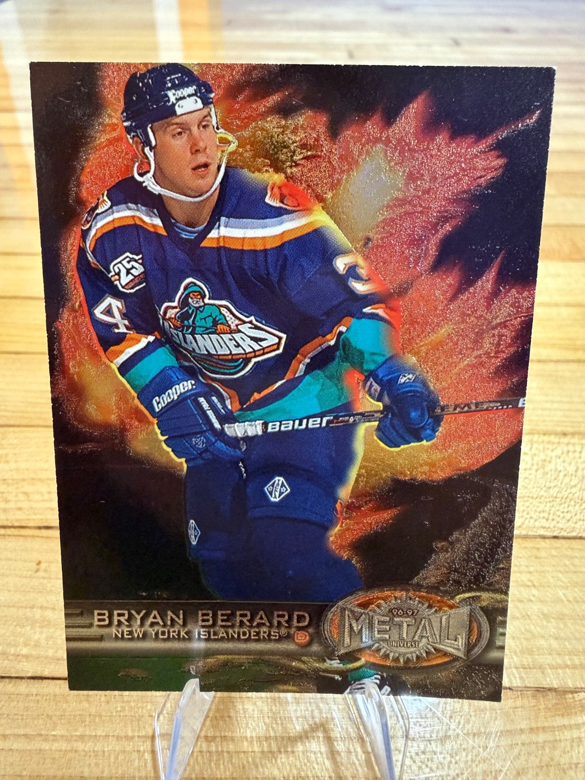 Bryan Berard 1996-97 Fleer Metal Universe New York Islanders #170 NHL