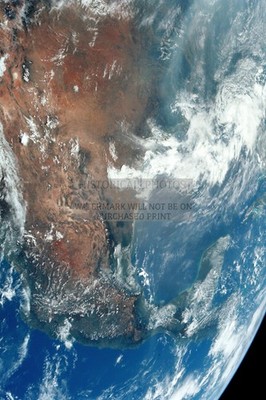 EARTH FROM APOLLO 11 ORBIT 1969 4X6 POSTCARD PHOTO