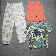 Children  s Clothing 3 Pc Lot Boys Size 5T Shirt, Short, Sweatpants - GAP 