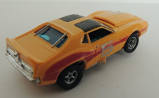 AFX Aurora 1971 AMC Javelin Trans am AMX orangish yellow untested Super Nice
