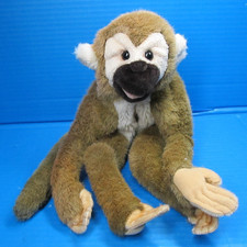 Folkmanis Squirrel Monkey Hand Puppet 12" Plush Stuffed Animal