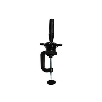 Celebrity Cosmetology Mannequin Head Standard Holding Clamp Stand Black 4oz, NIB