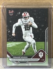 2025 BOWMAN U NOW #52 FERNANDO MENDOZA Indiana Hoosiers Print Run 2009