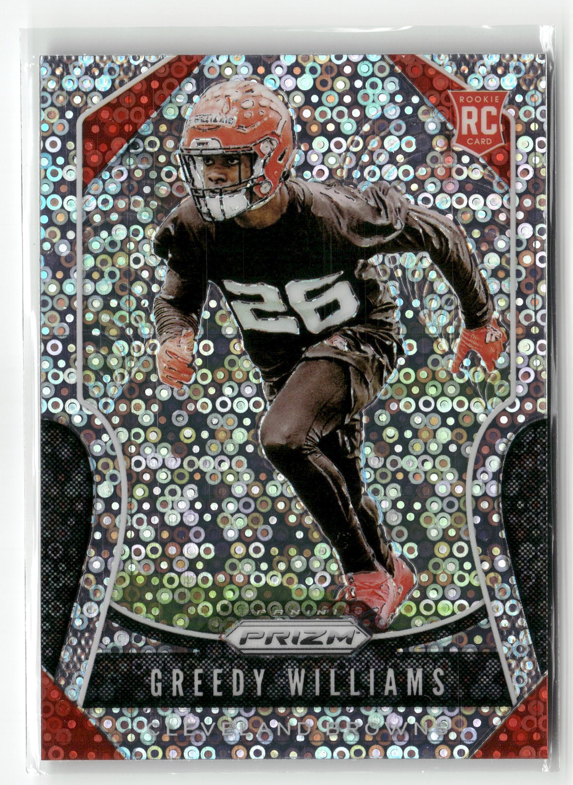 Greedy Williams Panini Prizm #315 Disco