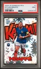 2024-25 PANINI DONRUSS FIFA KABOOM! #1 KYLIAN MBAPPE PSA 9