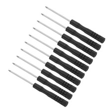 10pcsSmall Torx Screwdriver T2 80mm 6 Point Screwdriver W Anti-slip Handle