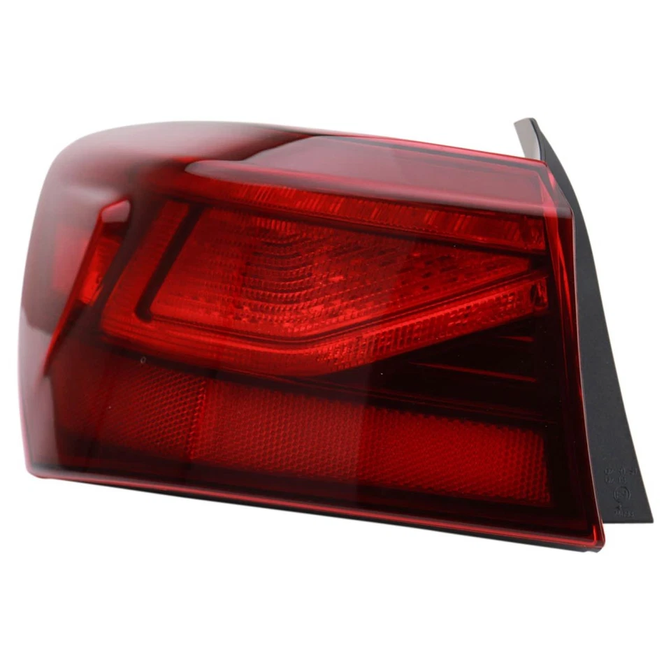 Conjunto de lanterna traseira externa esquerda lado do motorista compatível com 2019-2022 Kia Forte - Imagem 4 de 4