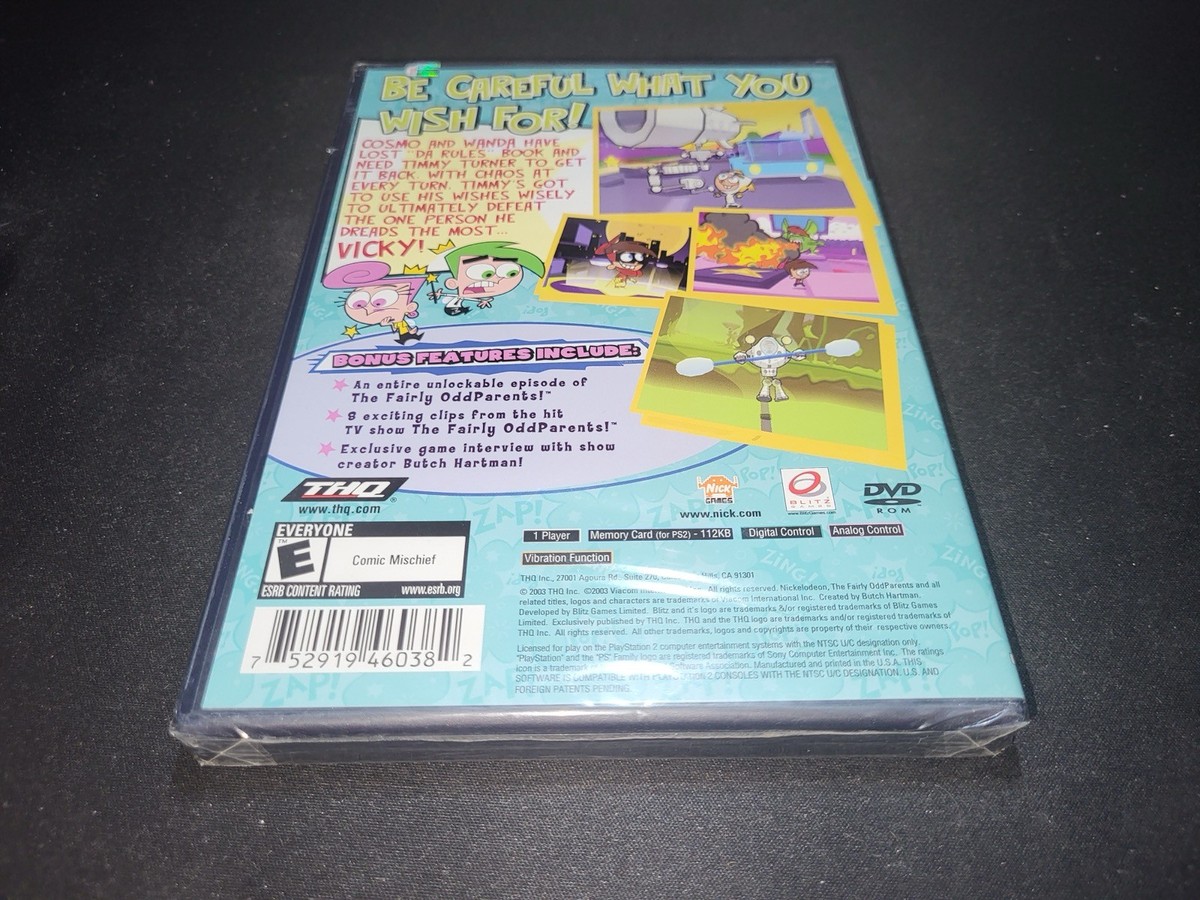 Fairly OddParents: Breakin' Da Rules (Sony PlayStation 2
