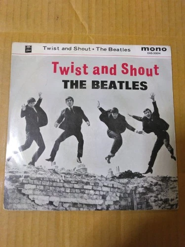 Japanese press Four Songs on MONO 7"   EMI ODEDON RED VINYL  THE BEATLES