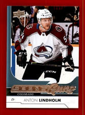 2017-18 Upper Deck #456 Anton Lindholm YG Young Guns RC